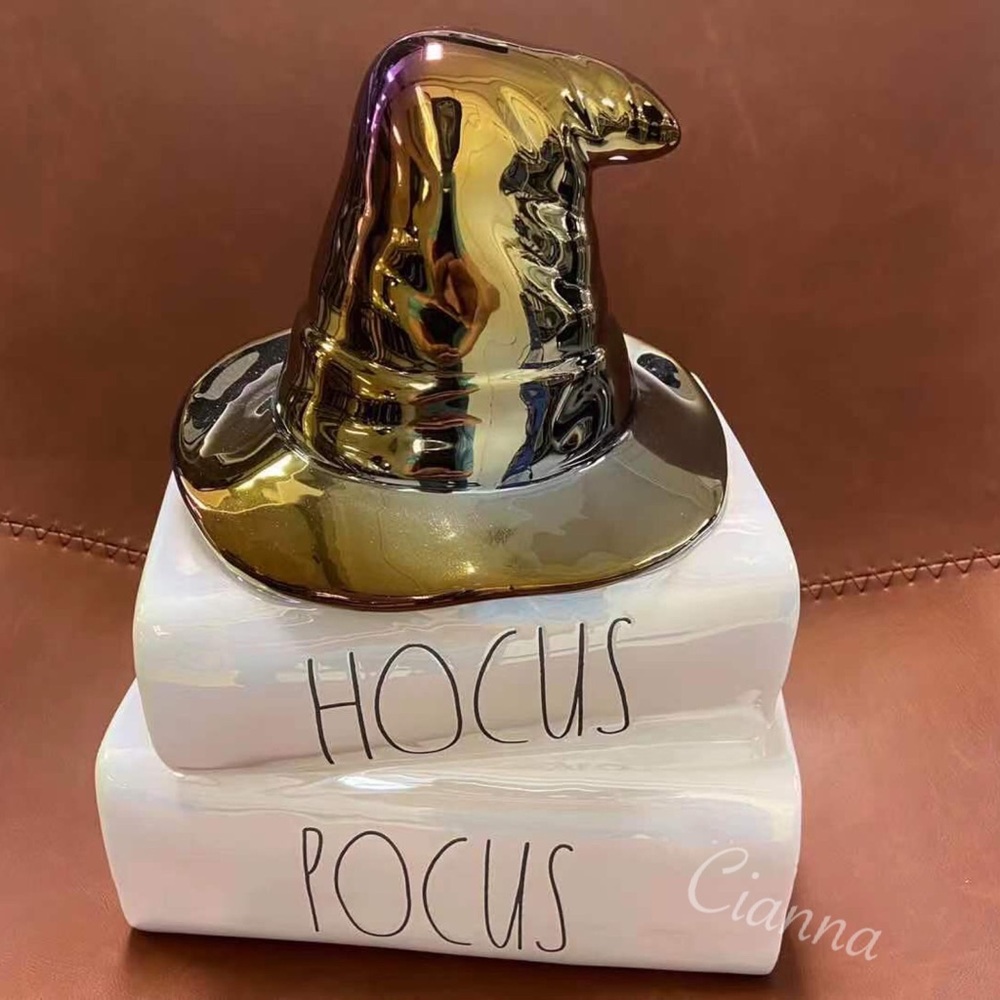 Rae Dunn Iridescent Hocus Pocus Book Stacker